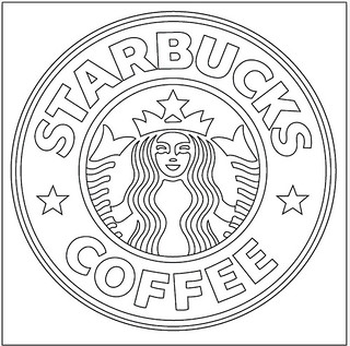 Keep your kids busy doing something fun and creative by printing out free coloring pages. Starbucks Logo Process 2 After I Traced Everything With T Flickr