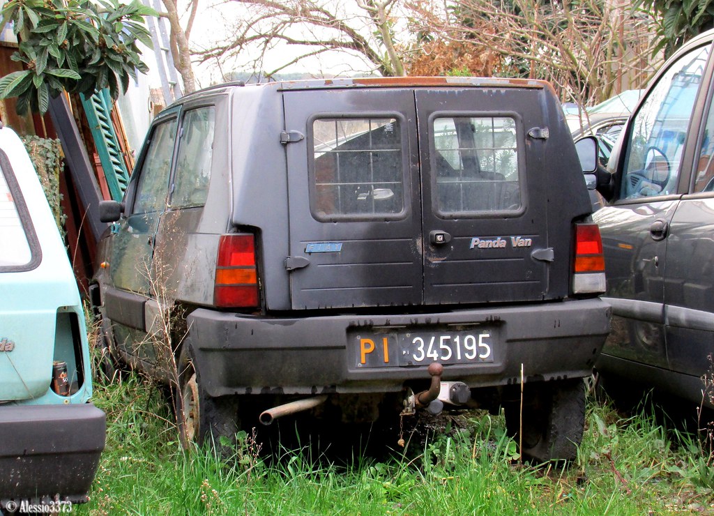 Fiat Panda Van 4x4 Vehiclespotter3373 Flickr