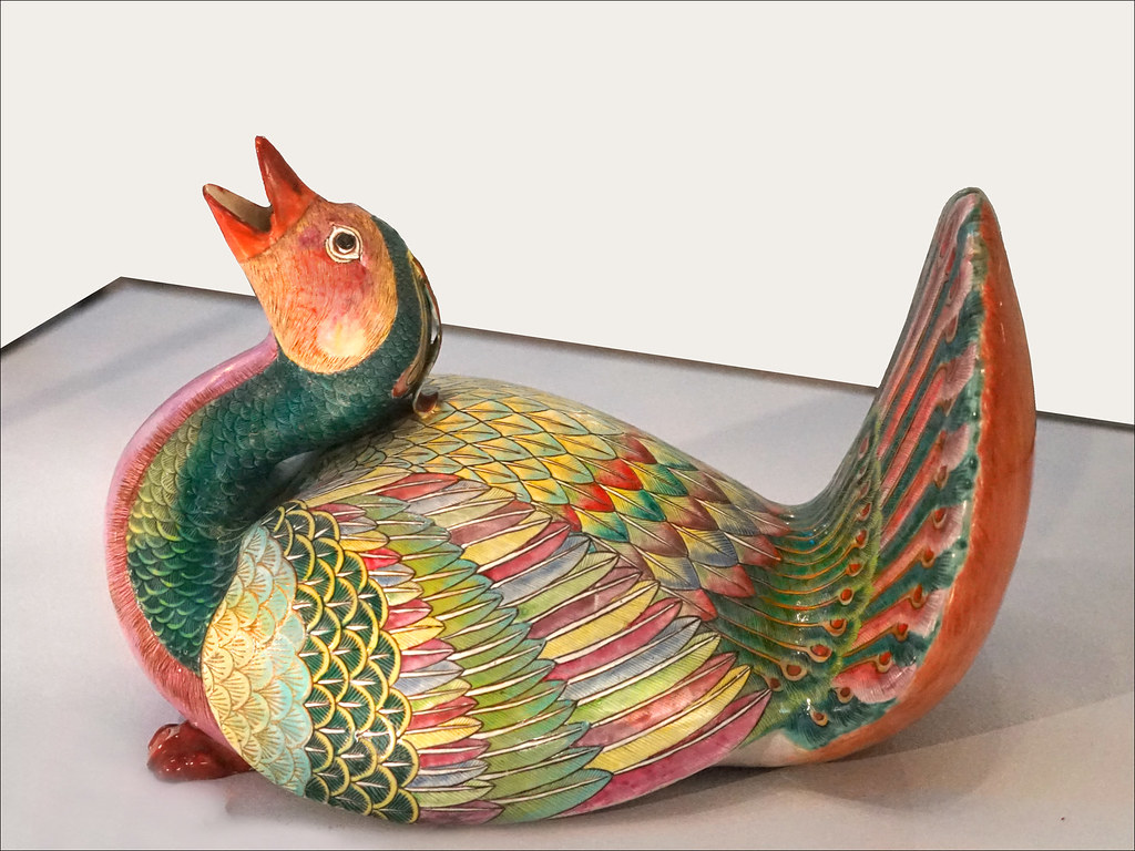 Porcelaine Chinoise Musee Guimet Paris Canard En Porcel Flickr