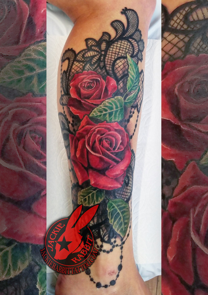 Red Rose Roses Black Lace Beautiful Best Real Realistic 3D… | Flickr 1024_x_724_jpg