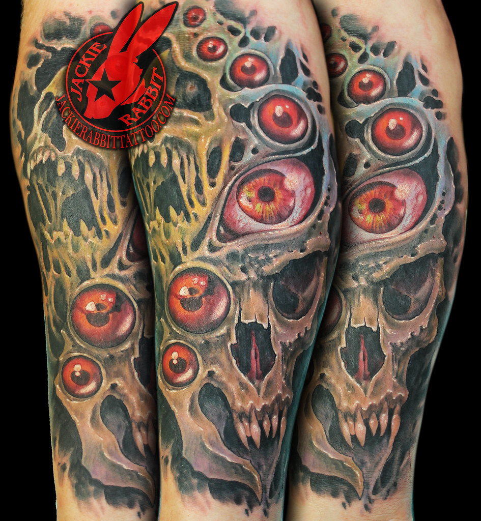 Monster Skull Eye Eyes Creepy Bio Organic Color Realistic … | Flickr 1024_x_945_jpg