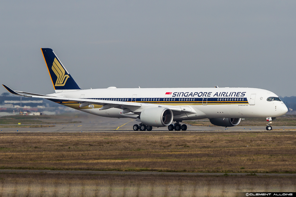 Singapore Airlines Airbus A350 941 Cn 084 F Wznn 9v Smk Flickr