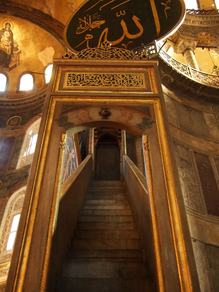 Mimbar Gebetskanzel Der Hagia Sophia 16 Jhd Martin Fisch Flickr