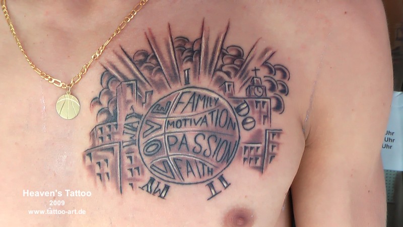 Basketball | Basketball Tattoo, Sketch And Idea By The Clien… | Stefan Beckhusen | Flickr 450_x_800_jpg