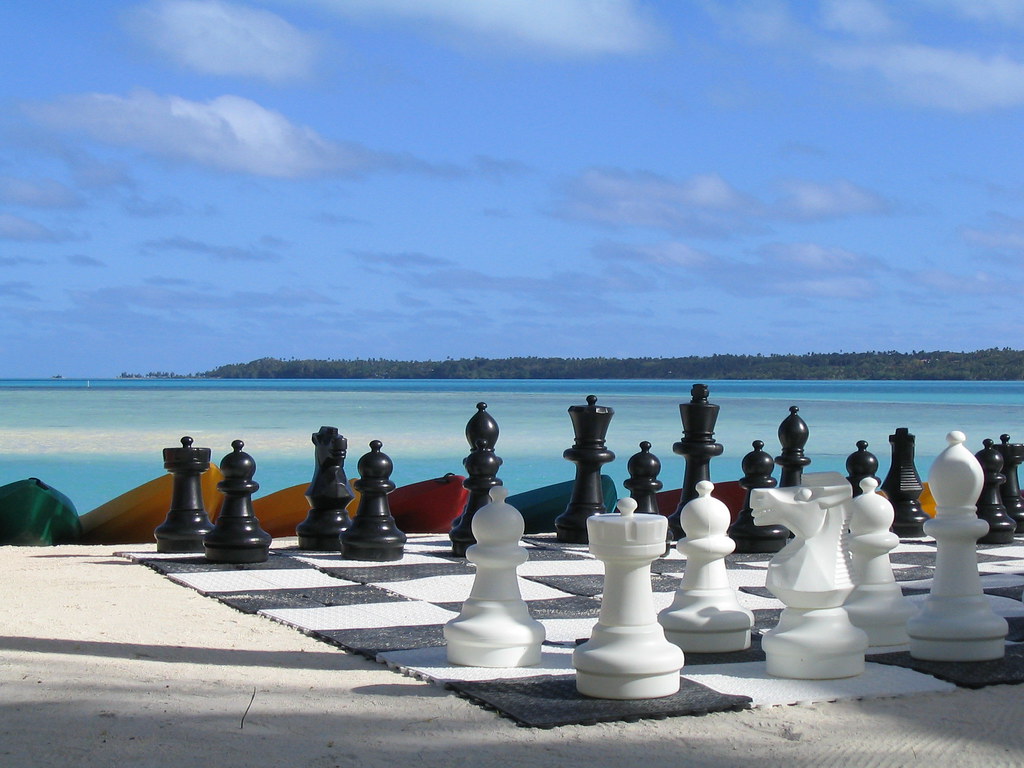 Come and immerse yourself in chess online for free! Aitutaki Anyone For A Game Of Chess Teresa Lloyd Flickr