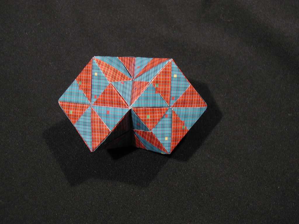 Modular Origami Pinwheel : Modular Origami Sonobe Ball Stock Image Image Of Brown Nature 109527805 -