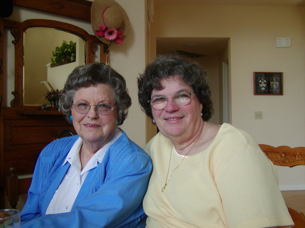 Get a matching necklace for yourself & your daughter with our special offer. Mother and Daughter | (that would be MY mother and me!) | Bev Sykes | Flickr