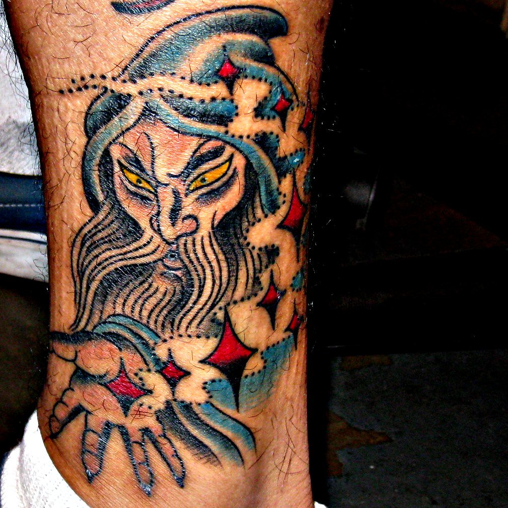 Wizard Tattoo By Tony Hundahl Of Rock Of Ages On Bobby's L… | Flickr 1010_x_1010_jpg