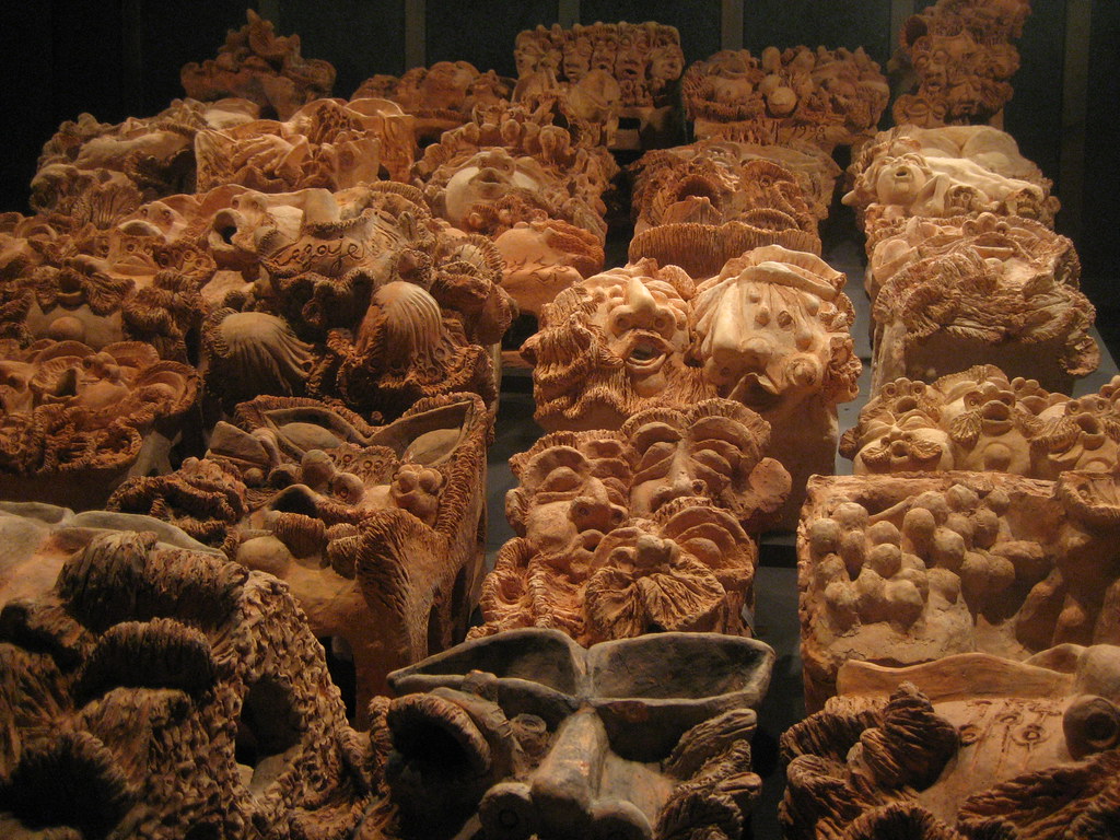 La Collection De L Art Brut Stanislaw Zagajewski S Masks Flickr