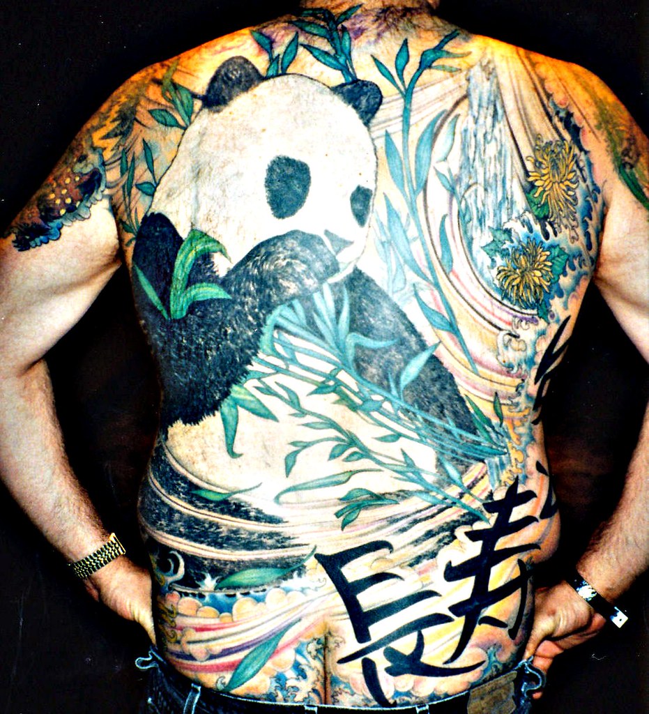 Back Tattoo - Panda Bear | Seattle Tattoo Convention, Octobe… | Flickr 1024_x_931_jpg