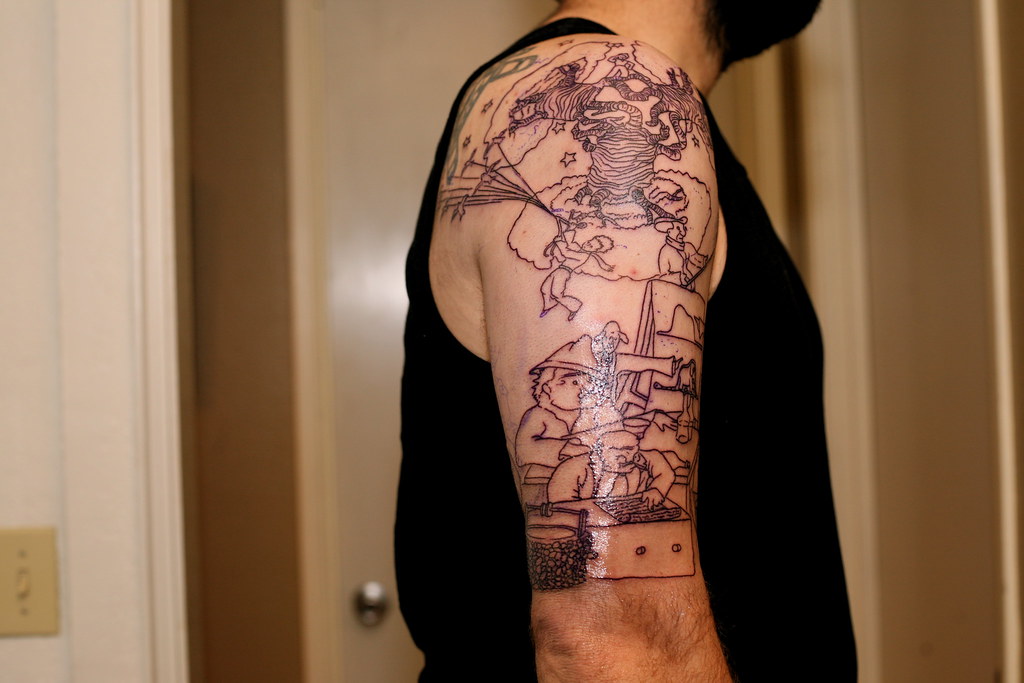 Little Prince Tattoo Side | After First Sitting | Brett | Flickr 683_x_1024_jpg
