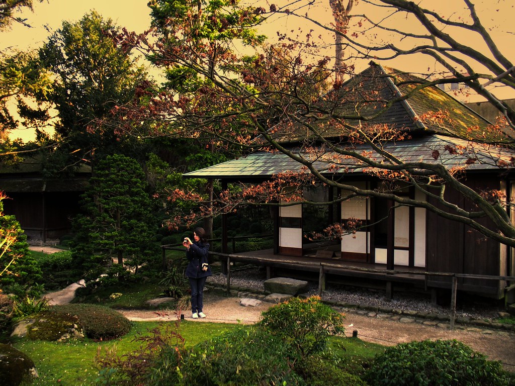 Le Village Japonais Du Jardin Du Musee Albert Kahn Flickr