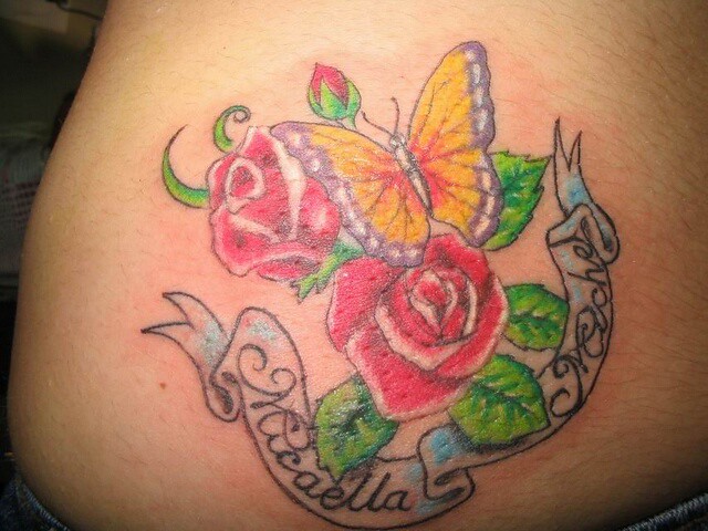 Flor Borboleta Ramo Costas Saddam 01 | Saddam Tattoo Studio | Flickr 480_x_640_jpg