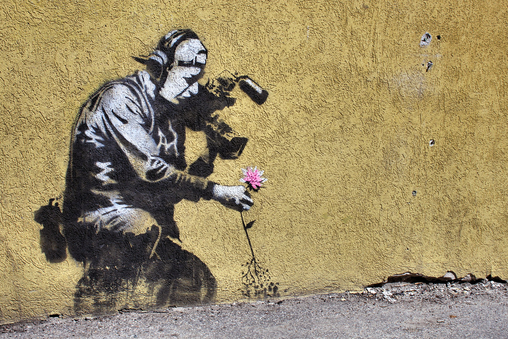 Banksy Park City Kyle Blaney Flickr