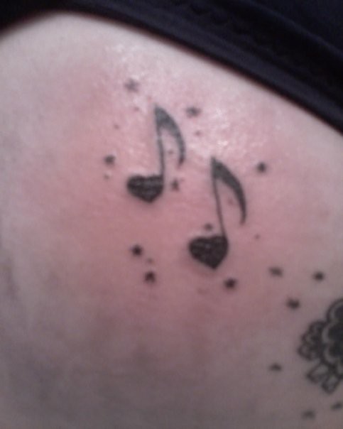 Love Music X 2 | Tattoo Comun Entre Amigas | Xsebasxtattoo | Flickr 604_x_483_jpg
