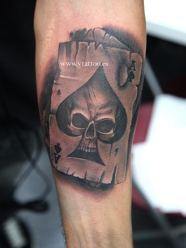 Poker Card Tattoo | Carta De Poker Tattoo | Miguel Bohigues | Flickr 1024_x_768_jpg