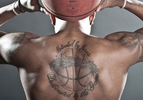 Basketball Tattoos For Men | Via Tattoo Designs Gallery Ift.… | Flickr 350_x_500_jpg