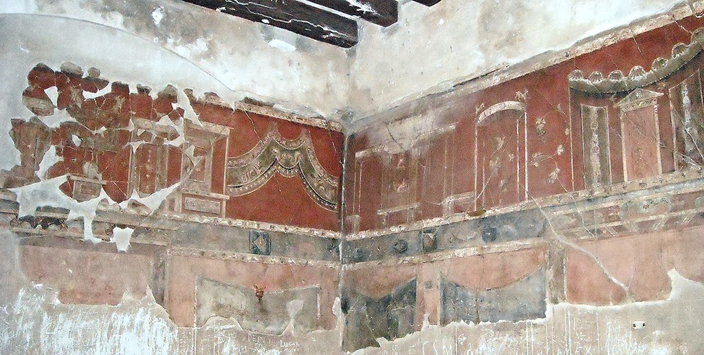 Steps 1 the brainstorm ideas on paper and being able to visualize the end product. Decorative Painting House Of Wooden Partition Herculan Flickr