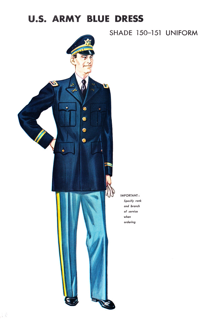 Whether it's the navy's full dress'' or the marines' blue dress'' uniforms, all of the u.s. Us Army Blue Dress Uniform 1960 1961 Far East Exchange Ser Flickr