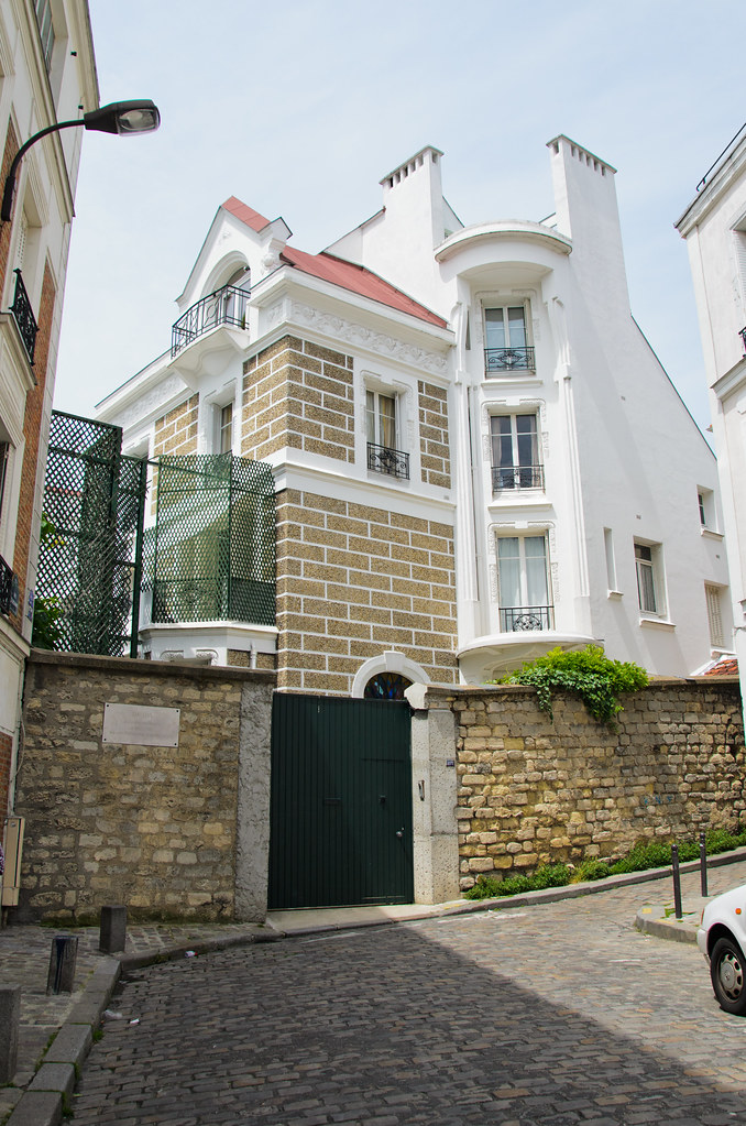 La Maison De Dalida Paris 18eme Et Si On Se Promenait A Audrey Flickr