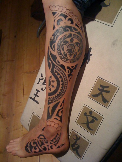 Tatuaggio Polinesiano (Polpaccio E Piede Sx) | Posted From T… | Flickr 640_x_480_jpg