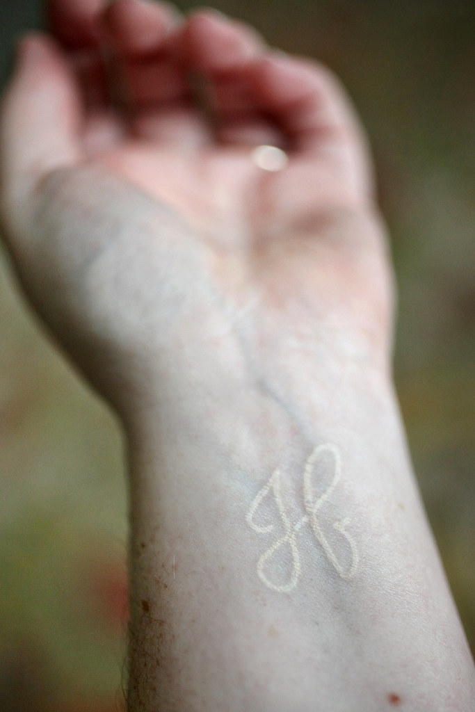 White Ink Initial Tattoo | 1 Year Later... This Is My All Wh… | Flickr 1024_x_683_jpg