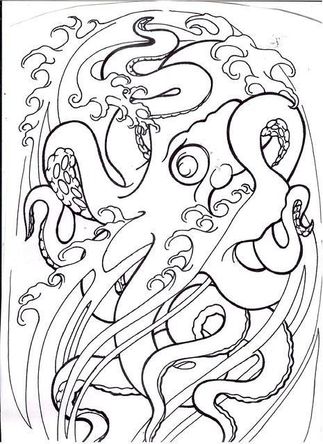 577 route 12, groton (ct), 06340, united states. octopus design for client half sleeve - a photo on Flickriver