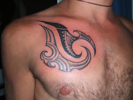 Tattoo | Tatuaggi Su Seno E Collo Fatti Da Santo Aleccia Di … | Flickr 338_x_450_jpg