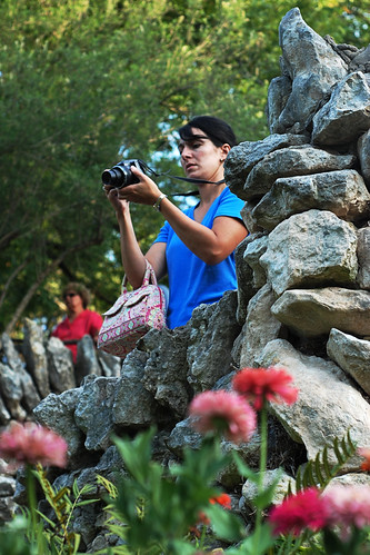 San antonio's japanese tea gardens feels like a set straight out of a movie, something like what dreams may come or crouching tiger, hidden dragon. obnoxious photography competition | Who let her in here? (foâ¦ | Flickr