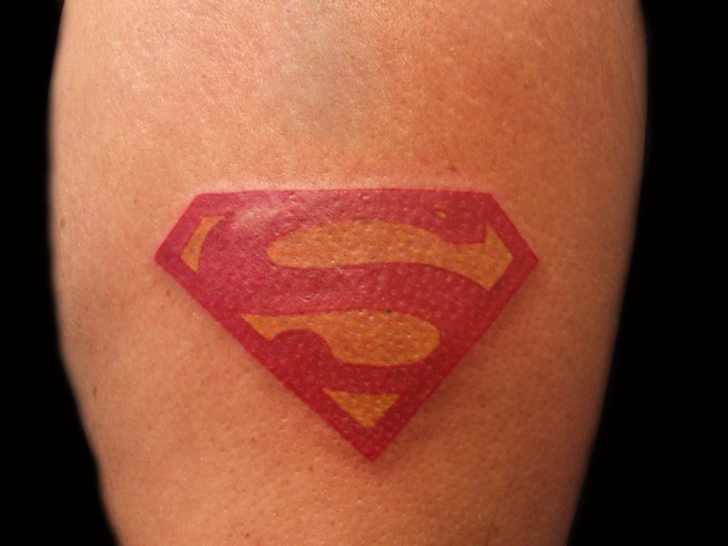 Superman Logo Tattoo | Paulo Madeira Tattoo Artist And Bodyp… | Flickr 768_x_1024_jpg