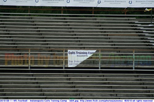They are designed to strike a balance between comfort, traction, energy efficiency, durability and overall cost. 2010-08-11 NFL Football - Indianapolis Colts Training Camp
