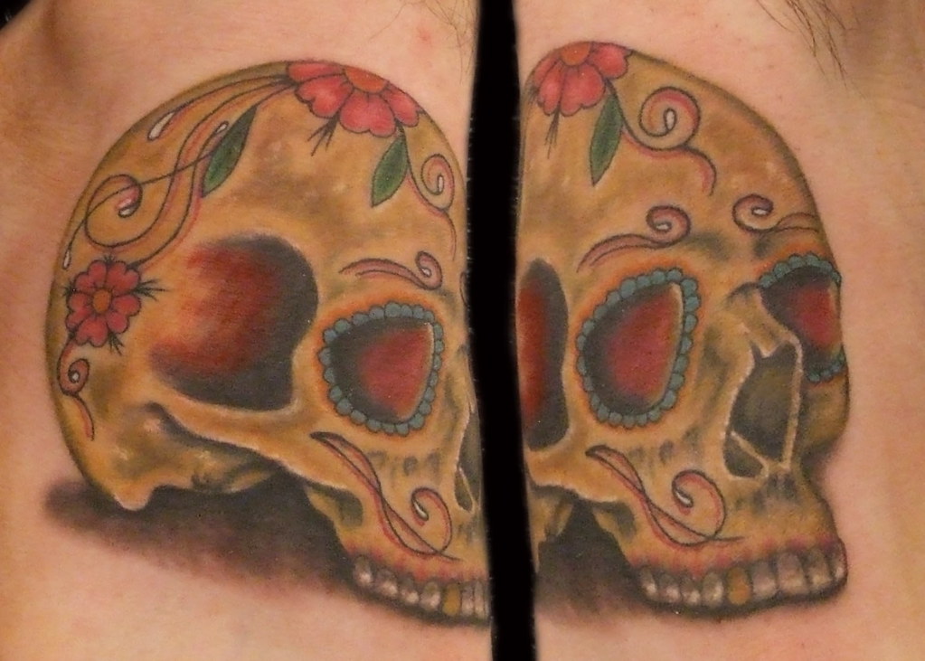Realistic Sugar Skull Tattoo | Paulo Madeira Tattoo Artist A… | Flickr 731_x_1023_jpg