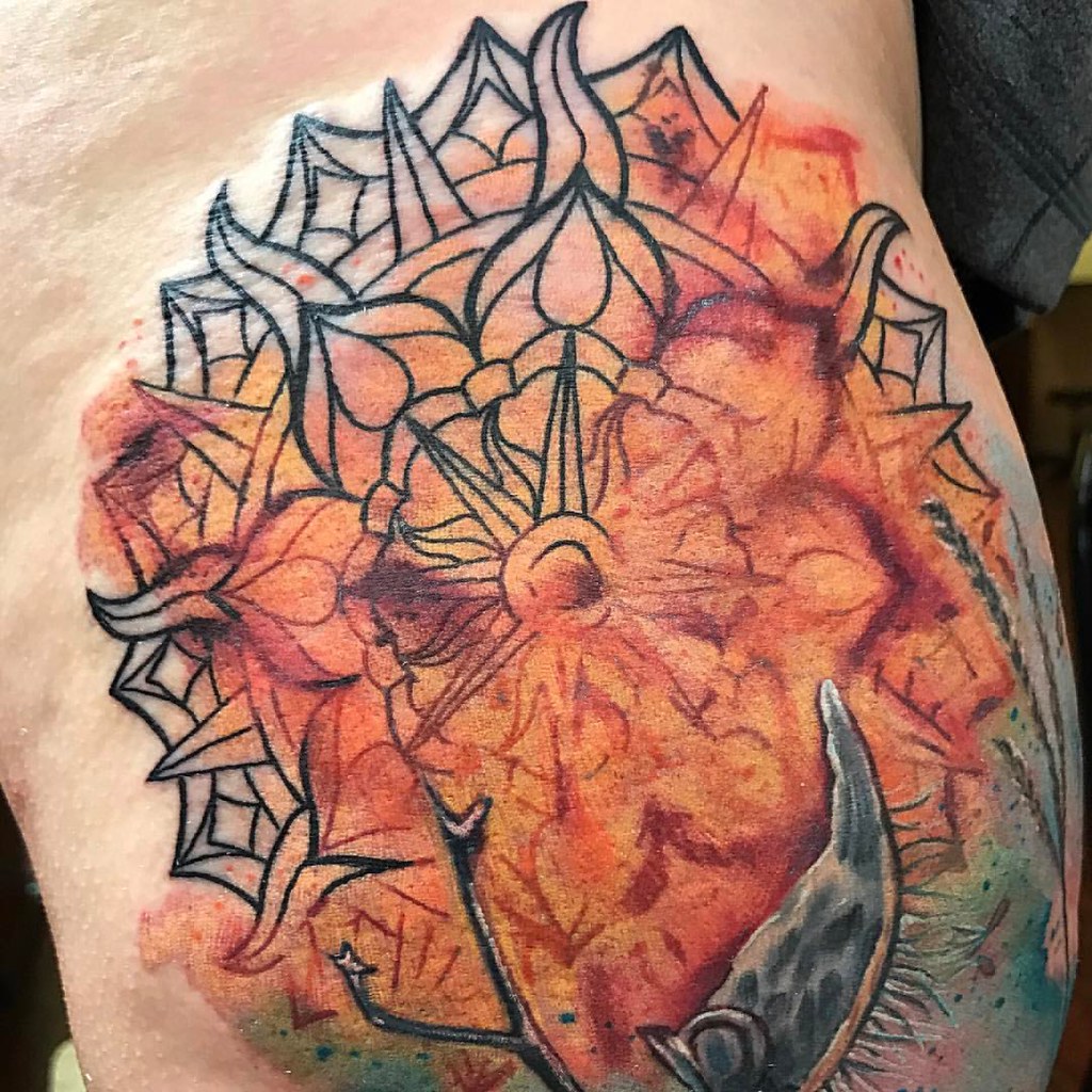 Finished This Sun Mandala Watercolor Tattoo Tonight! I Did… | Flickr 1024_x_1024_jpg