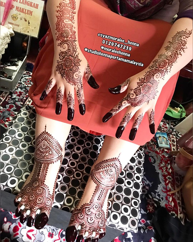 Lukisan inai di tangan menjadi kegemaran ramai gadis menjelang hari. Inspired From Other Henna Artists Full Set Henna Pengantin Jenis Lukisan Lace