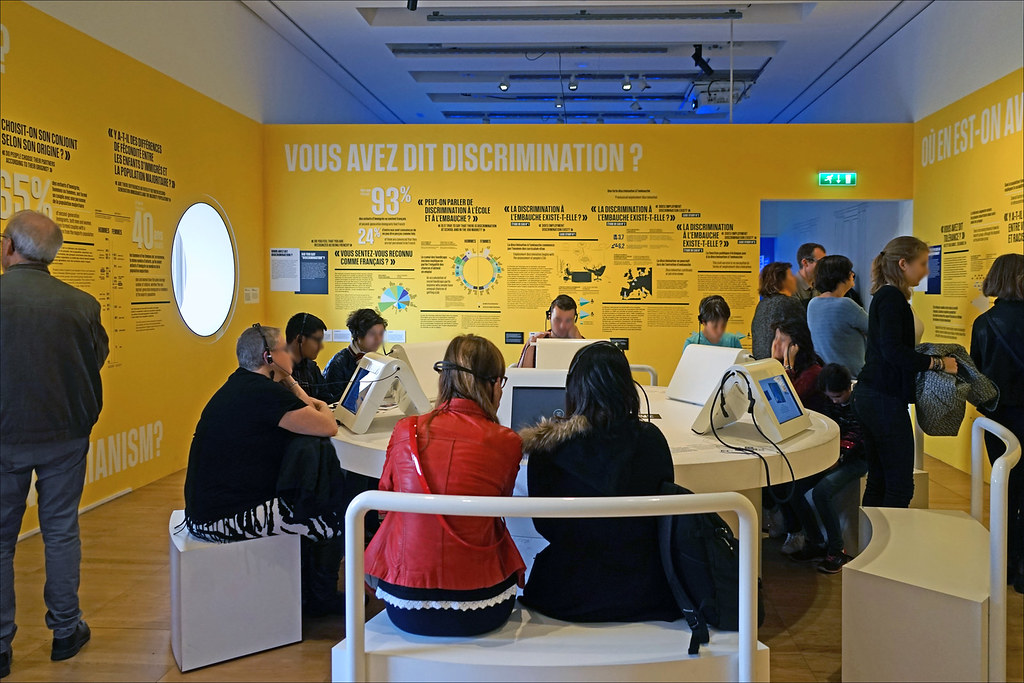 ., nous multiplions les opérations prestigieuses telles la rénovation du musée de l'homme au trocadéro, la tour giroflée à monaco, le pôle d'échanges . L Exposition Nous Et Les Autres Musee De L Homme Paris Flickr