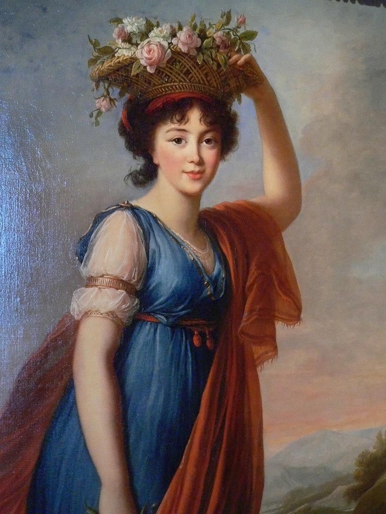Princess Eudocia Ivanovna Galitzine As Flora By Marie Loui Flickr