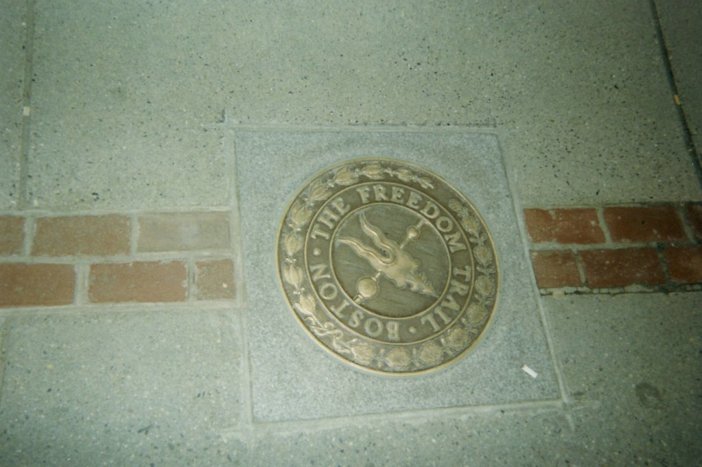 Ups does not use color codes for its shipping options, but next day air is tough to miss with the bright red color found on the envelope or package. Boston The Freedom Trail Boston S Freedom Trail Is A Red Flickr