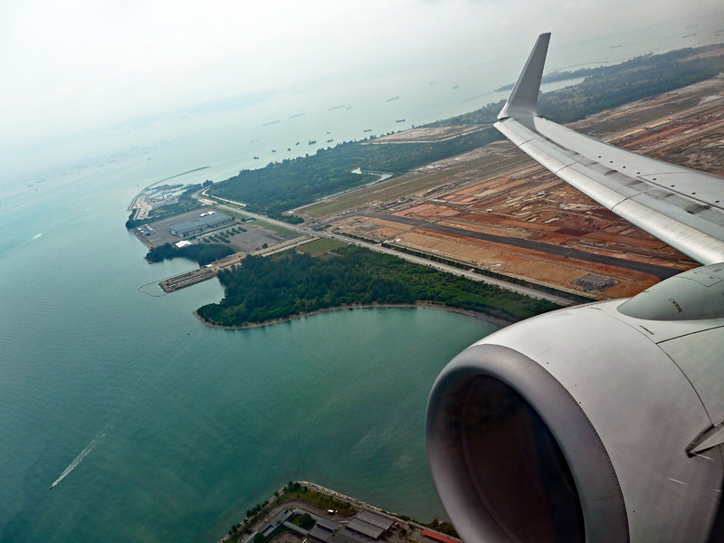 Singapore Changi Airport Aerial View . Photo Changi Airport Singapore Silk Air Flight From Sing Flickr