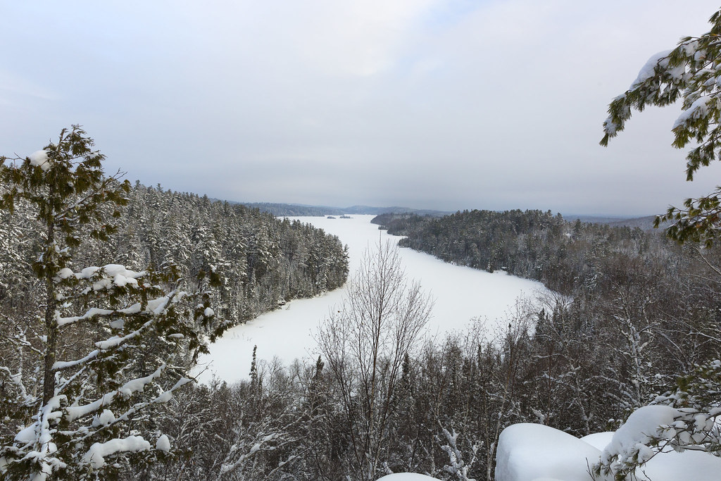 This cozy cabin makes for a wonderful place to return each night to do it all over again tomorrow. Scenic Overlook At West Bear Skin Lake Along The Caribou R Flickr
