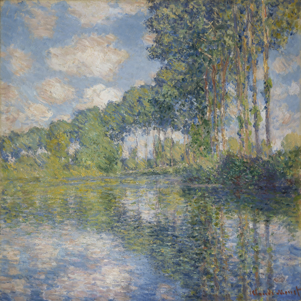 Oscar Claude Monet Poplars On The Epte 1891 G Oil On C Flickr