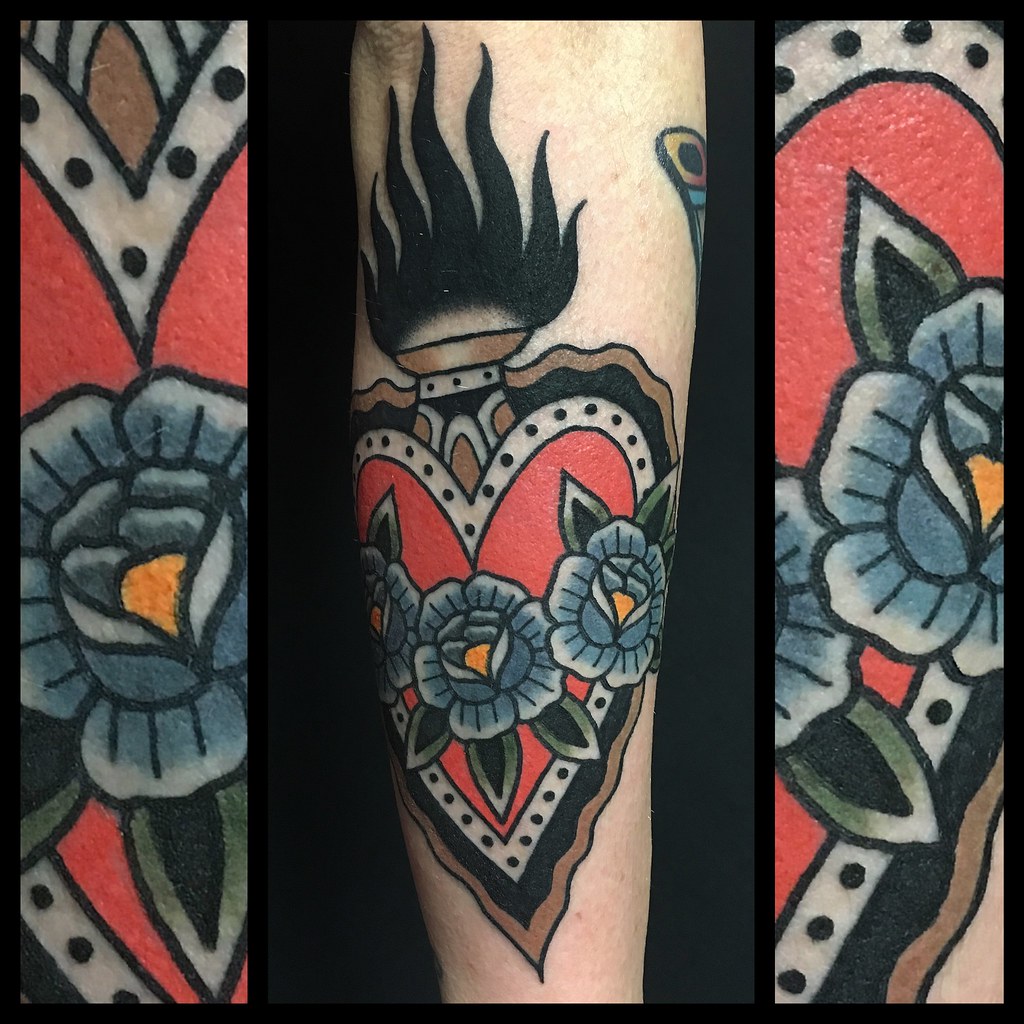Cuore Sacro Tattoo By Dap At Skingdom Tattoo, Treviso Ital… | Flickr 1024_x_1024_jpg