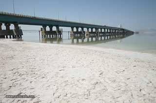 Urmia lake bridge, risovyy, krasnodar krai, russia. Dying Lake Urmia Urmia Lake Bridge Azerbaijan Iran Flickr