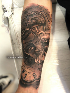 Composicion Dali Tattoo Composicion Varios Dali Flickr