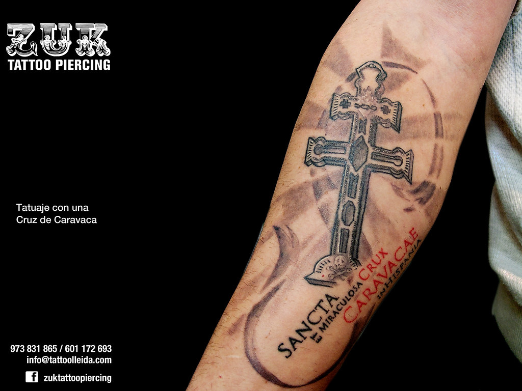 Tattoo_Cruz_Zuk_Spain | Tatuaje Con Una Cruz De Caravaca. | Flickr 768_x_1024_jpg
