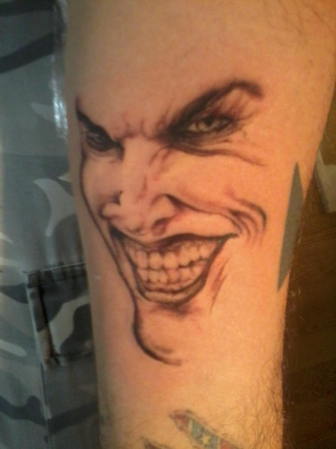 Gorgeous Simple Joker Face Tattoo Design #1060 | Tattoosaddi… | Flickr 640_x_480_jpg