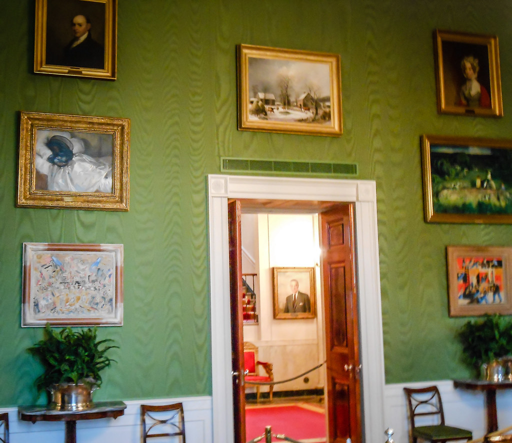 Art Collection In The White House Green Room Washington Flickr
