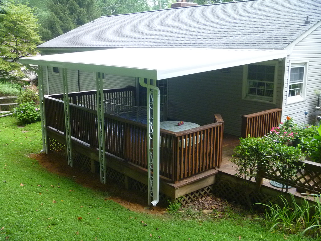 Carroll architectural shade is a leading manufacturer of awning products for all types of commercial applications. Aluminum W-Pan Awnings & Enclosures | Flickr