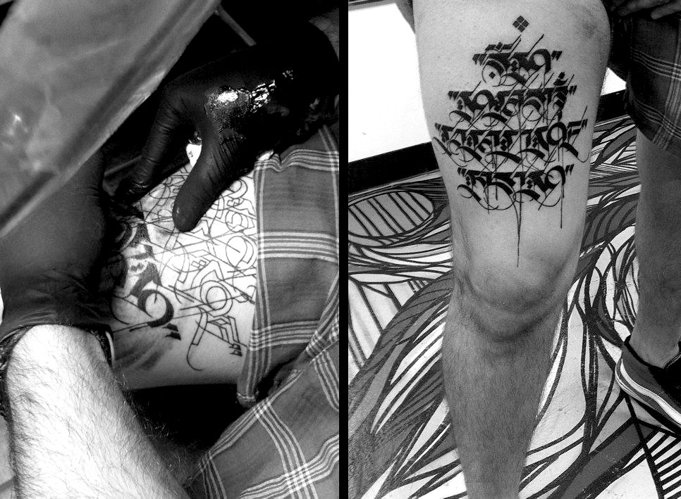 Om Mani' Mantra Tattoo | By: Codak Smith Www.under-Develope… | Flickr 709_x_966_jpg