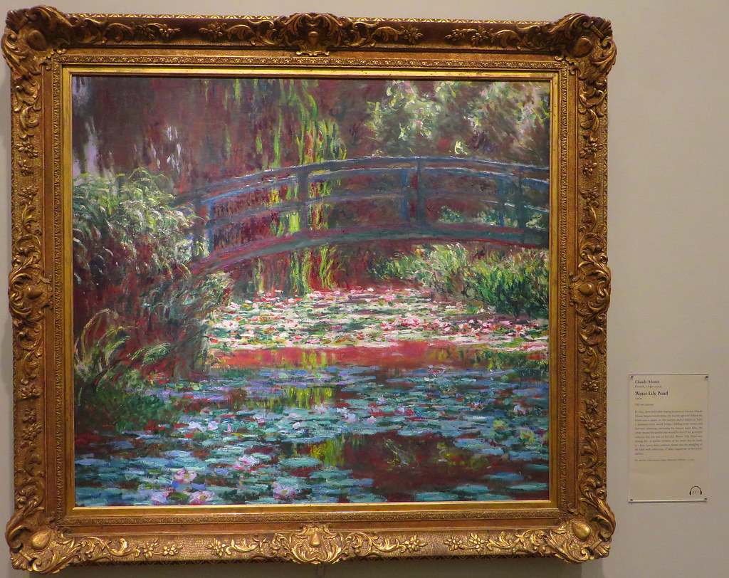 Water Lily Pond 1900 Claude Monet Art Institute Of Chic Flickr