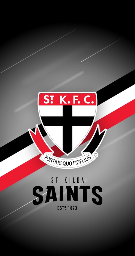 St Kilda Saints Iphone 6 7 8 Lock Screen Wallpaper Flickr